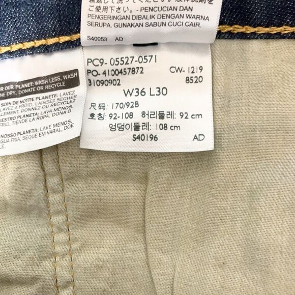 Levi’s 527 Bootcut Jeans Men’s W36 L30 Blue Denim Mid Rise Stretch USA Classic - Picture 8 of 11